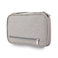 Bolsas para documentos de viaje Organizador Amplio Pasaporte Titular Cartera Estuche portátil para tarjetas