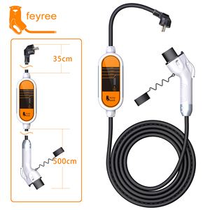 Cargador Solar para Vehículos Eléctricos Monofásico Feyree de 3.5 kw 16A con Enchufe Tipo 2, Cargador Portátil para Coche Eléctrico en Estado Nuevo - Product Image 3