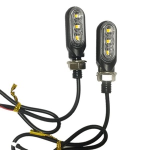 Luz Intermitente LED Mini Impermeable para Motocicleta, Indicador Trasero Universal de 3 LED - Product Image 6