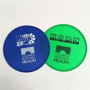 Cadeau promotionnel à bas prix, disque volant en nylon imprimé sur mesure, disque volant pliable, logo personnalisé avec poche - Product Image 4