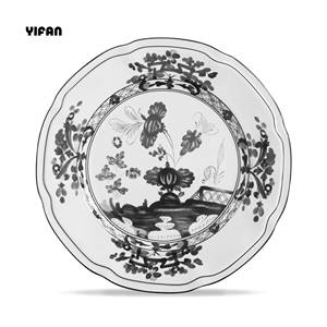 ชุดจานเคลือบลายนูนสไตล์วินเทจสไตล์ฝรั่งเศสสำหรับงานแต่งงาน - Product Image 3