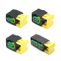 2 3 4 6 7 8 10 12 15 16 18 Pin Wire Harness Waterproof Male Female Plug Automotive Cable Connector 1-1564412-1