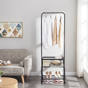 Mode <span class=keywords><strong>multicolore</strong></span> personnalisable maison magasin de vêtements hôtel cintre en métal magasin de vêtements présentoir - Product Image 2