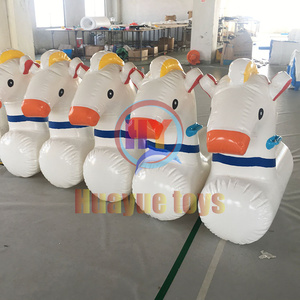 Jeux de construction d'équipe de travail de groupe de poney sautant gonflable Offre Spéciale enfants/adultes divertissement en plein air pour jouets amusants pour le divertissement - Product Image 3