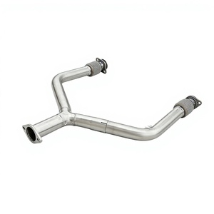 Tuyau d'échappement avant pour moteur <span class=keywords><strong>V8</strong></span> VQ35 VQ37 pour <span class=keywords><strong>Infiniti</strong></span> FX35 FX37 FX45 FX50 <span class=keywords><strong>QX70</strong></span>, collecteur de performance en acier inoxydable SS304 haute efficacité - Product Image 2