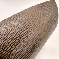 Papier similicuir brillant à base de résine UV, texture géométrique moderne, fibre de carbone, marbre, métal, recyclable, écologique, pour lunettes