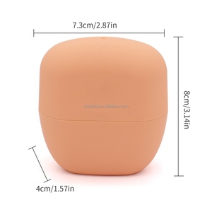 Brosse de bain pour animaux de compagnie en PP TPR écologique avec réservoir de shampoing pour le bain et le massage, vente chaude - Product Image 2