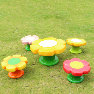 Trang Trí Bàn Ghế Bằng Sợi Thủy Tinh Nhựa Kích Thước Cuộc Sống Điêu Khắc Tượng Ngoài Trời Để Bán - Product Image 6