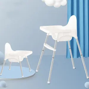 Multifunktionaler Baby-Fütterstuhl und Tisch demontierbar 2-in-1 Mehrzweck-Kinder-Esstuhl Baby-Kinderstuhl