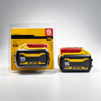 Dewallt DCB615 Flexvolt 15.0Ah 20V/60V Paket Baterai Isi Ulang 21700 Sel untuk Peralatan Nirkabel Ber-Torsi Tinggi Tersedia di Stok