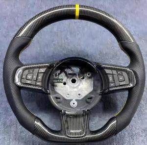 Volant en fibre de carbone personnalisé au <span class=keywords><strong>prix</strong></span> d'usine pour la série <span class=keywords><strong>Jaguar</strong></span> avec palettes étendues - Product Image 4