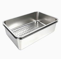 Litière pour chat entièrement fermée de style couloir, anti-éclaboussures, désodorisante, avec couvercle rabattable, toilette surélevée pour chat, fournitures pour animaux de compagnie en gros OEM/ODM