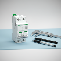 MCB Schneider Acti9 Pro DC IC65L 2P C16A Kurva B/C/D Li PA66 20kA/10kA/6kA 0.5A-63A 220/440/500V Original