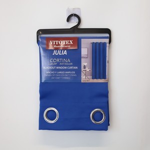 Rideaux occultants à œillets pour chambre et salon, isolants thermiques et assombrissants - Product Image 6