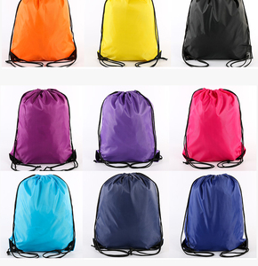 Portable Unisex Gym <strong>Drawstring</strong> Shoes Bag Waterproof Sports <strong>Backpack</strong> Thickened 210DNylon Custom Logo Storage Stock <strong>Backpack</strong> - Product Image 4