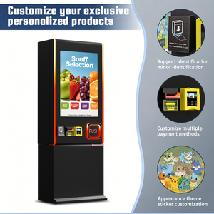 Système multilingue, point d'accès Wi-Fi, vérification d'identité, distributeur automatique de SNUS ZYN, montage mural avec système de paiement multiple pour utilisation en bar - Product Image 3