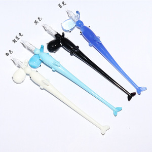 <span class=keywords><strong>Pluma</strong></span> de Tinta de Vidrio Popular con Diseño de Flor de Cerezo Oriental Sakura, Ideal para Principiantes y Profesionales, Embalaje Personalizado Disponible - Product Image 3