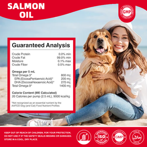 Suplemento de Aceite de Salmón Salvaje de Máxima Potencia para Perros, para Promover la Movilidad Articular y Favorecer la Vitalidad del Pelo y la Piel - Product Image 3