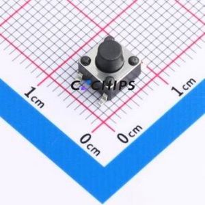 SMG-01T-H060A0 Tactile Switch SMD-4P,6x6mm Switch Single Pole Single Throw Round Button 2.5N 6mm - Product Image 1