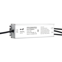Alimentation LED 288W CUL/UL 3 canaux CV 0-10V 1-10V 10V PWM à potentiomètre variable pour bande LED 100-277VAC-DC 24V 48V IP67