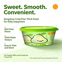 Pâte de Poire Pure Premium Concentrée, Préparation Fruitée Idéale pour Hydrater la Gorge et Maintenir la Santé au Quotidien à Domicile