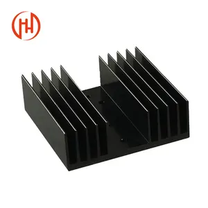 Heatsink sirip pendingin penyerap panas, pendingin untuk komponen aktif daya LED CPU