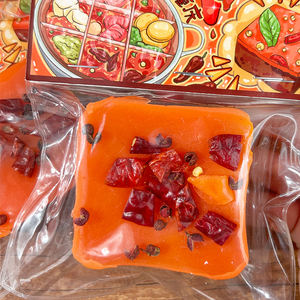 Juguete de Extrusión con Forma de Base de Hot Pot, Material TPR, Bola Blanda para Apretar, para Aliviar la Ansiedad y la Descompresión, con Función de Subida Lenta - Product Image 3