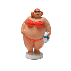 Figura de gordura da resina personalizada, estatueta sexy para mulheres - Product Image 1