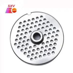 #12 parti di accessori da cucina tritacarne di carne in acciaio inox grinder piatto