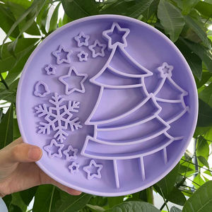 VaryWell beige couleur <span class=keywords><strong>boo</strong></span> mangeoire lente Merry Bright Snuffle Seeker arbre de Noël Design Ebowl Enrichissement Slow Feeder Bol Pour <span class=keywords><strong>Chien</strong></span> - Product Image 5