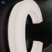 Lettres lumineuses LED personnalisées en gros, enseignes 3D et lettres publicitaires illuminées pour les bureaux d'entreprises