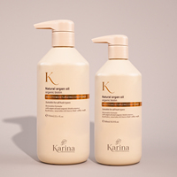 Fabricante de Champú de Aceite de Argán de Marca Privada, Fórmula Personalizada OEM ODM, Reparación Capilar Sin Sulfatos, Stock Disponible para Distribuidores