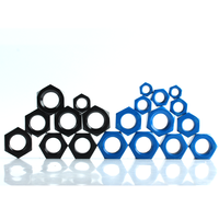 Écrou hexagonal en acier au carbone ASME ANSI B18.2.2 ASTM A194 2H, revêtement PTFE, oxyde noir, écrou hexagonal lourd