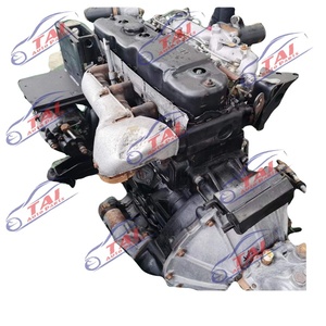 Moteur diesel 4BG1 d'occasion 4.329L avec boîte de vitesses pour remplacement - Product Image 1