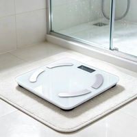 Balance électronique intelligente à LED pour salle de bain, vente directe du fabricant