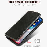 Étui de téléphone à rabat personnalisé en cuir PU de luxe avec clip portefeuille 3-en-1, antichoc, porte-cartes pour iPhone 13 14 12 15 16 Pro Max