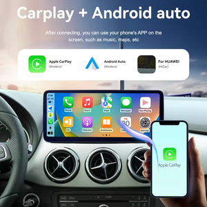 Reproductor Multimedia para coche con sistema Android de 12,3 ", tableta Carplay para <span class=keywords><strong>Mercedes</strong></span> Benz C GLC V Class NTG5.0 W205 W253 X253 2015-2018 - Product Image 4