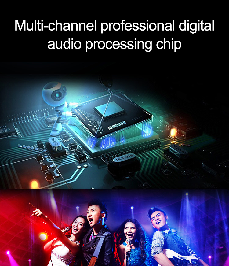 Decoder 5.1CH with Bluetooth Receiver Audio Converter 5.1 MP3 USB  Amplifier DAC Spdif For Home Theater Sound KTV Play