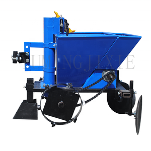 Factory selling single row potato planter potato sowing ridging and fertilization integrated machine potato planter