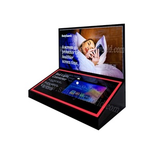 Exhibidor de Productos Electrónicos de Acrílico al por Mayor con Iluminación LED, Vitrina de Mostrador Personalizable - Product Image 5