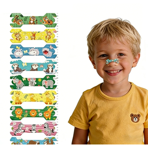 Tiras Nasales <span class=keywords><strong>para</strong></span> Niños con Diseño de Dibujos Animados, Alta Viscosidad, Impermeables, Mejoran el Sueño Nocturno y la Respiración, Gran Venta - Product Image 4