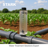STARK Type de panneau Ro débitmètre d'eau mécanique débitmètre de contrôle de liquide d'oxygène médical