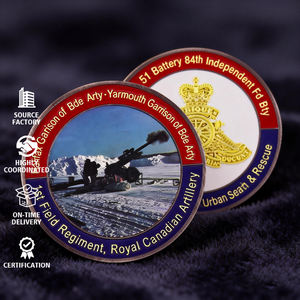 Pièce commémorative 3D en <span class=keywords><strong>métal</strong></span> personnalisée, estampage, finition chromée brillante, effet miroir, jeton de défi, pièce en or et en argent - Product Image 1