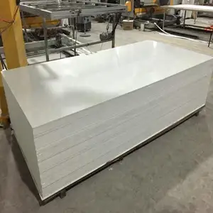 Yüksek yoğunluklu plastik levhalar 18mm 15mm 12mm 20mm PVC panel 2 3 4 5mm beyaz Forex köpük levha