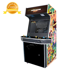 Kích thước đầy đủ 4 Máy nghe nhạc Arcade thẳng đứng đứng lên tủ 32 inch màn hình 10000 + Trò chơi JAMMA Board MAME - Product Image 1
