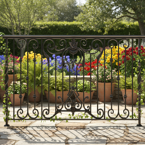 Décoration de <span class=keywords><strong>maison</strong></span> de luxe, <span class=keywords><strong>garde</strong></span>-<span class=keywords><strong>corps</strong></span> de balcon en fer forgé, <span class=keywords><strong>garde</strong></span>-<span class=keywords><strong>corps</strong></span> de <span class=keywords><strong>terrasse</strong></span>, designs extérieurs à vendre - Product Image 5