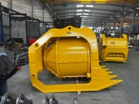 Godet de criblage hydraulique robuste pour excavatrice, idéal pour le criblage du sable, de la terre et des pierres dans les travaux de carrière et de construction