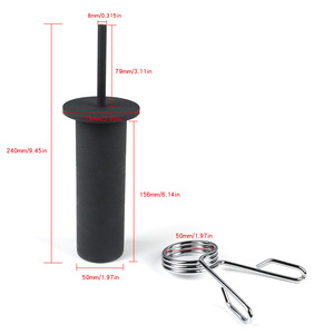 Contrapeso de aleación de titanio duradero para discos de pesas, accesorio para equipos de fitness con barra - Product Image 2