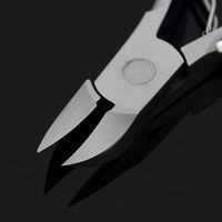 Coupe-ongles en acier inoxydable à bec d'aigle, à mâchoires affûtées, pour ongles incarnés et cuticules, idéal pour les soins professionnels de pédicure et de manucure