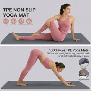Tapete de <span class=keywords><strong>Yoga</strong></span> de Caucho Natural con Logotipo <span class=keywords><strong>Alo</strong></span> Impreso Personalizado, No Tóxico, Corrector de Postura, para Ashtanga, Vinyasa y Flow - Product Image 4